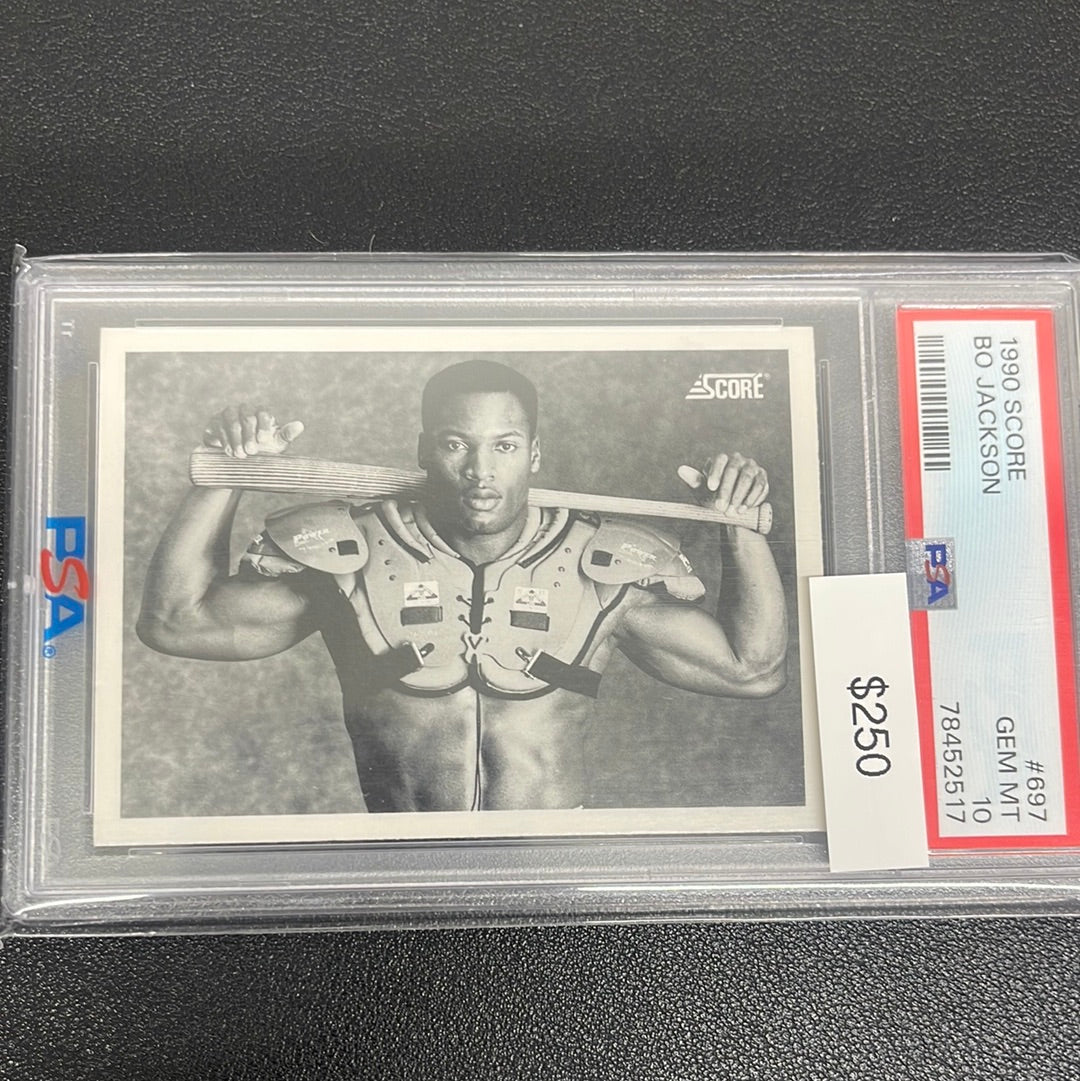 1990 MLB Score Bo Jackson PSA 10