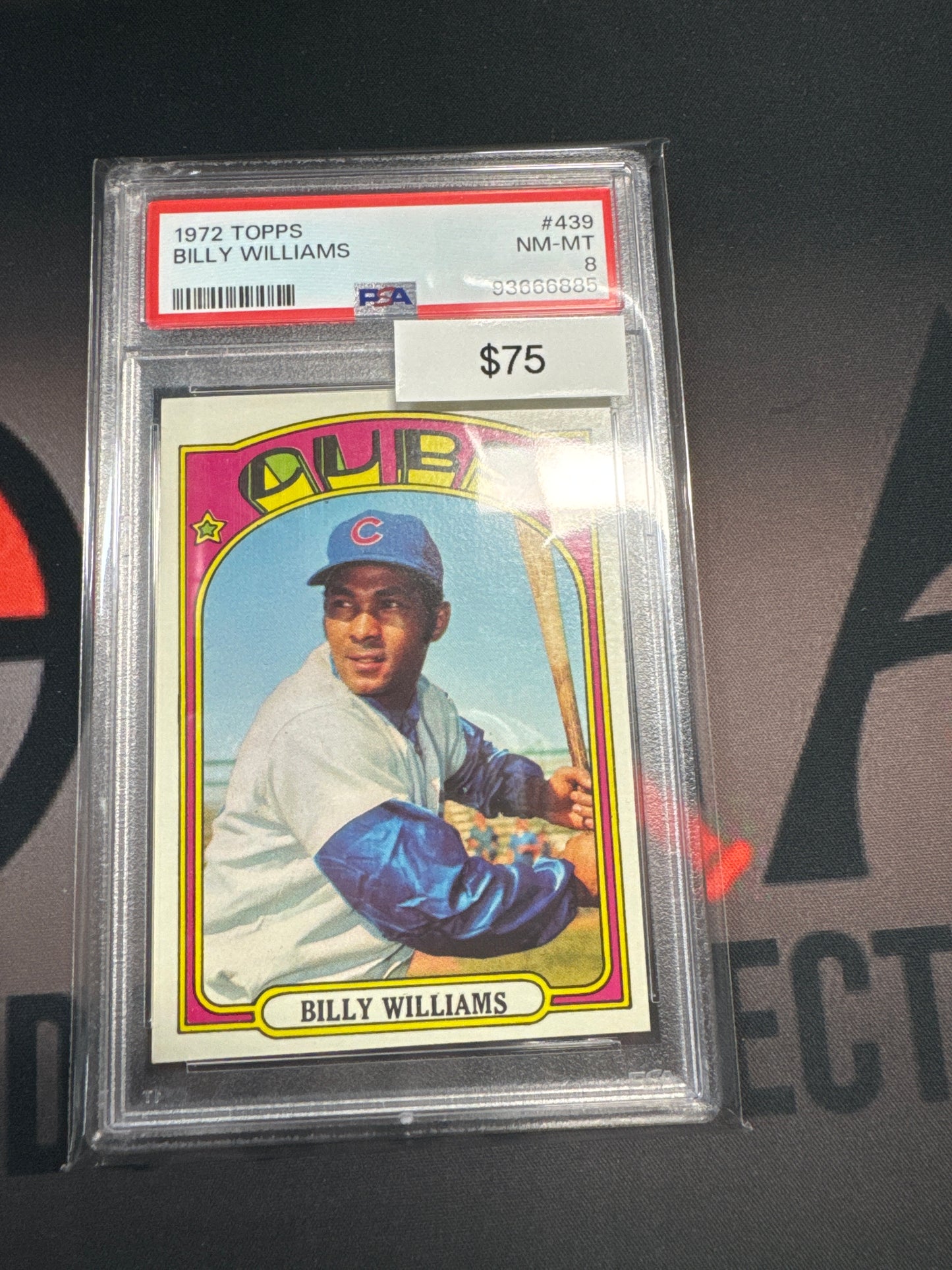 1972 Topps Billy Williams PSA 8