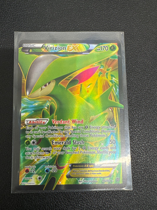 Pokemon Virizion EX 96/101 plasma blast