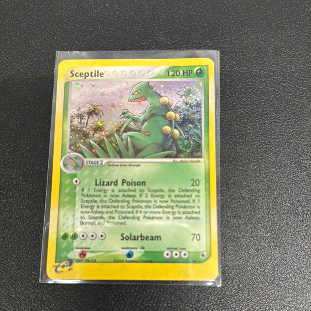 Pokémon Sceptile Ruby and Sapphire Holo 11/109