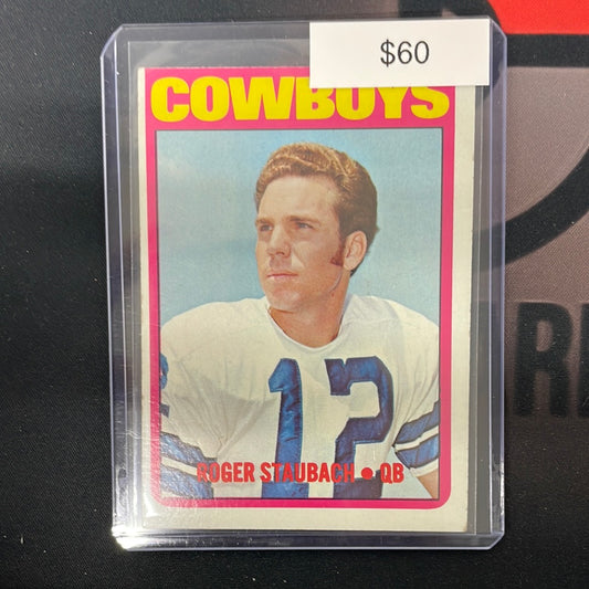 1972 NFL Roger Staubach Topps