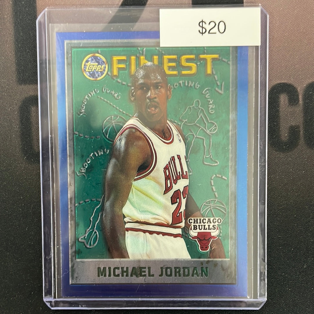 1996 NBA Michael Jordan Topps Finest