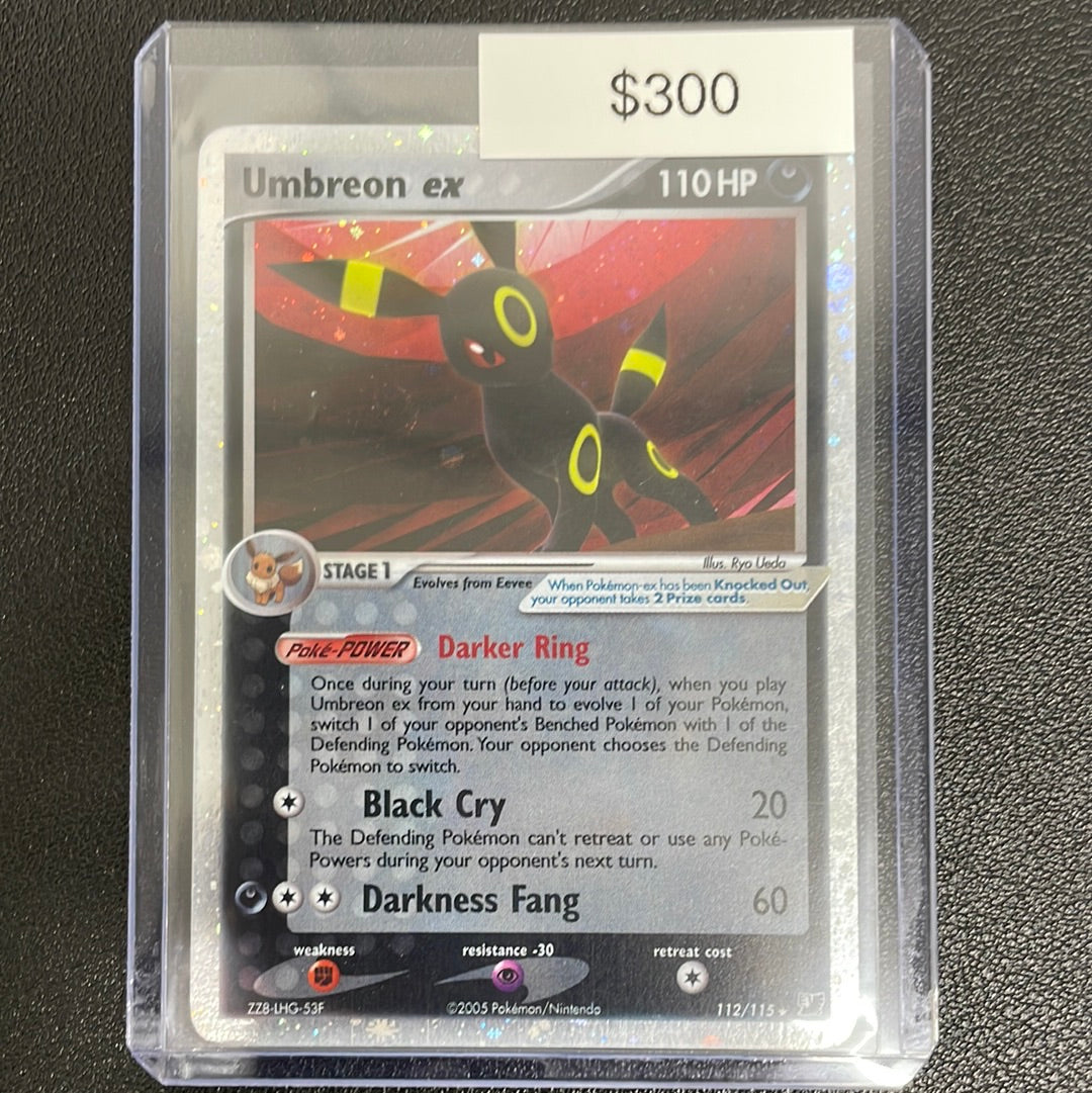 Pokémon Umbreon ex Unseen Forces Holo 112/115