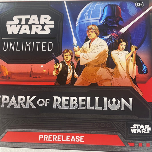 Star Wars Unlimited Spark of Rebellion Prerelease kit