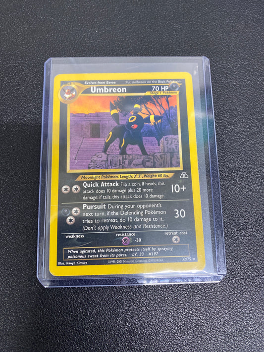 Pokémon Umbreon Neo Discovery 32/75 DM