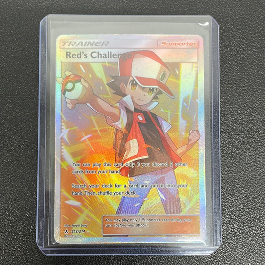 Pokémon Red’s Challenge Full Art Broken Bonds 213/214