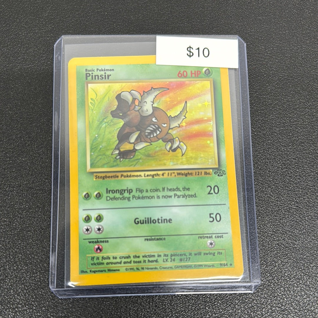 Pokémon Pinsir Jungle Holo 9/64