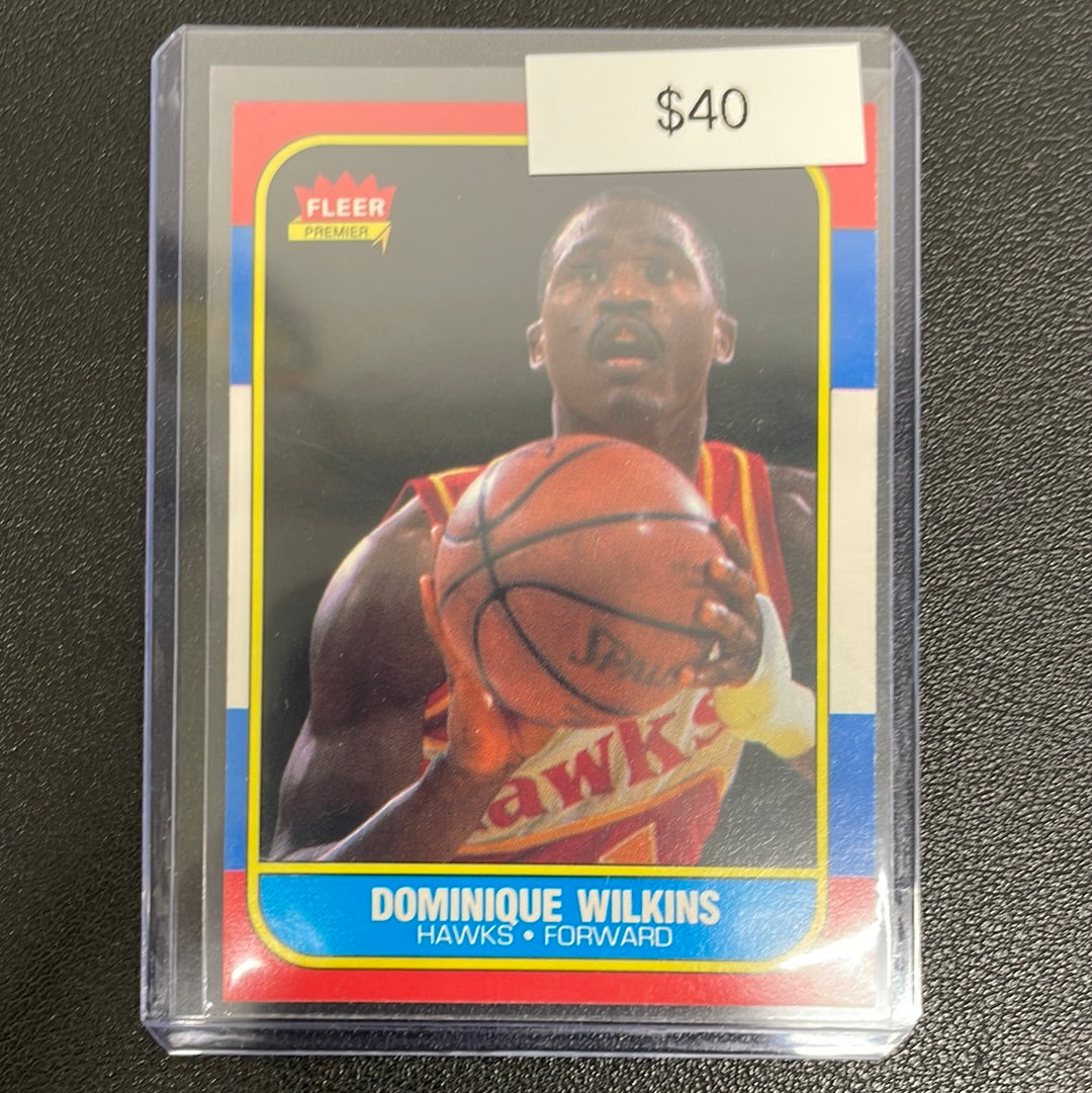 1986 Fleer Dominique Wilkins