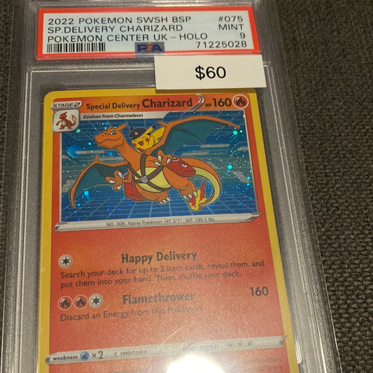 Pokémon Special Delivery Charizard PSA 9