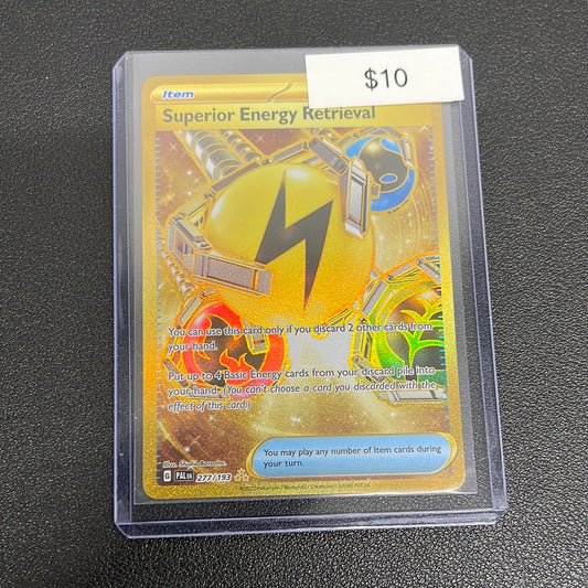 Pokémon Superior Energy Retrieval Paldea Evolved Secret 277/193