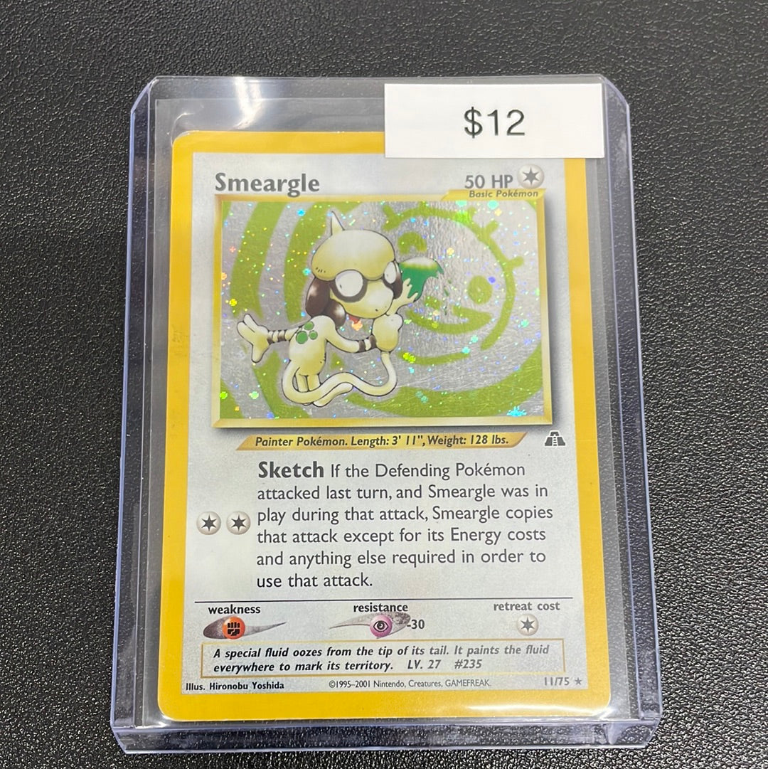 Pokémon Smeargle Holo Neo Discovery 11/75