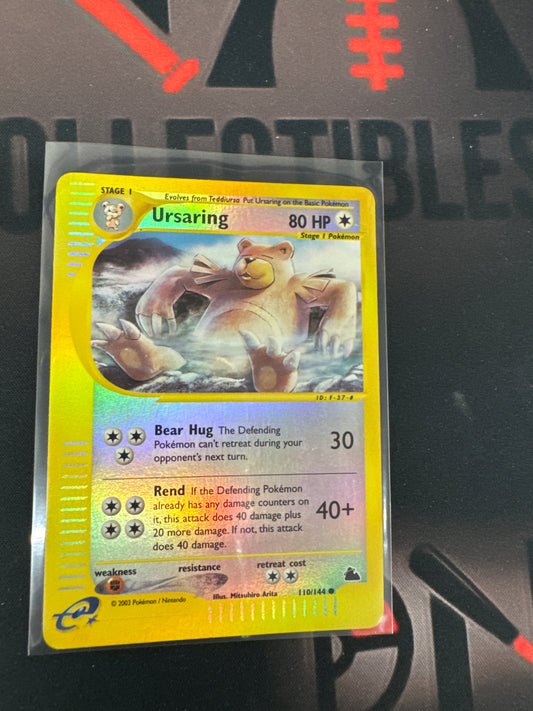 Pokemon Ursaring 110/144 reverse holo skyridge