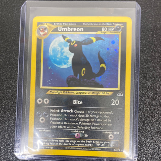 Pokémon Umbreon Neo Discovery Holo