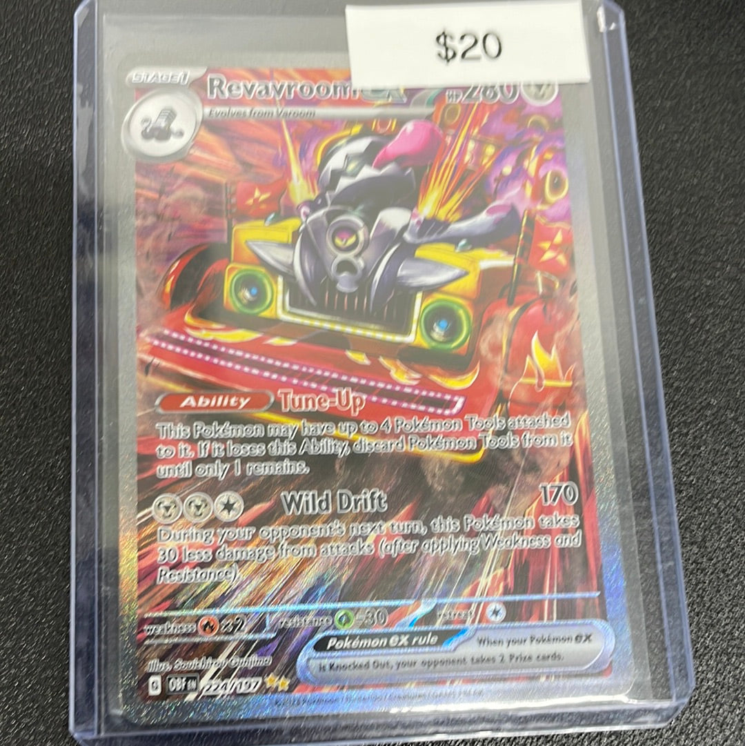 Pokemon Revavroom ex 224/197 Obsidian Flames