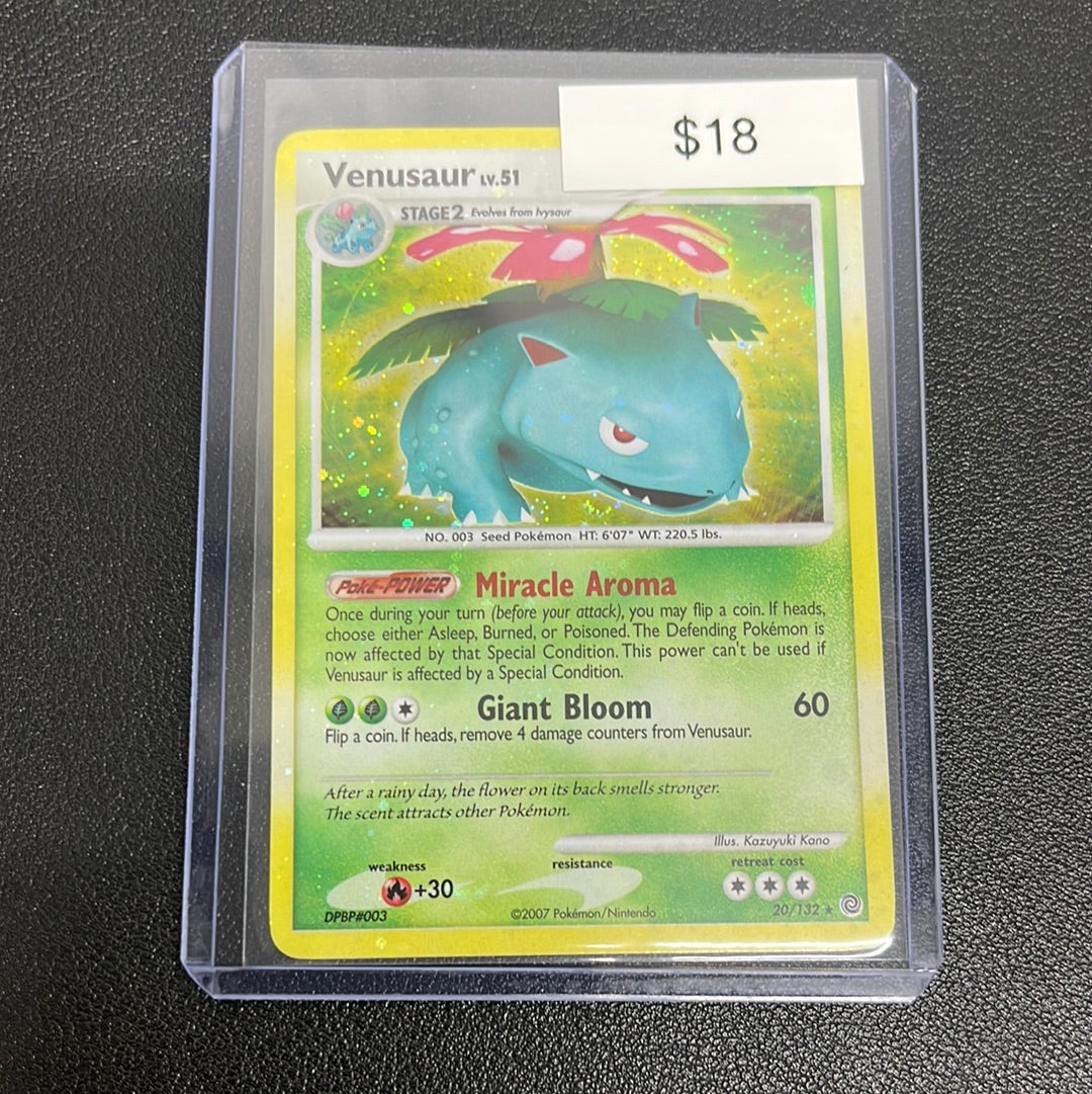 Pokémon Venusaur Secret Wonders Holo 20/132