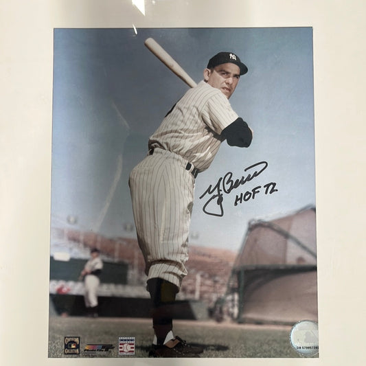 Yogi Berra autographed 8x10 w COA