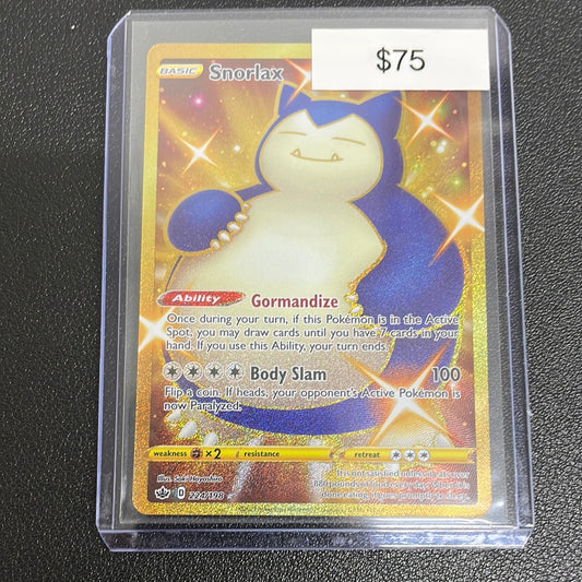 Pokémon Snorlax Chilling Reign Secret 224/198