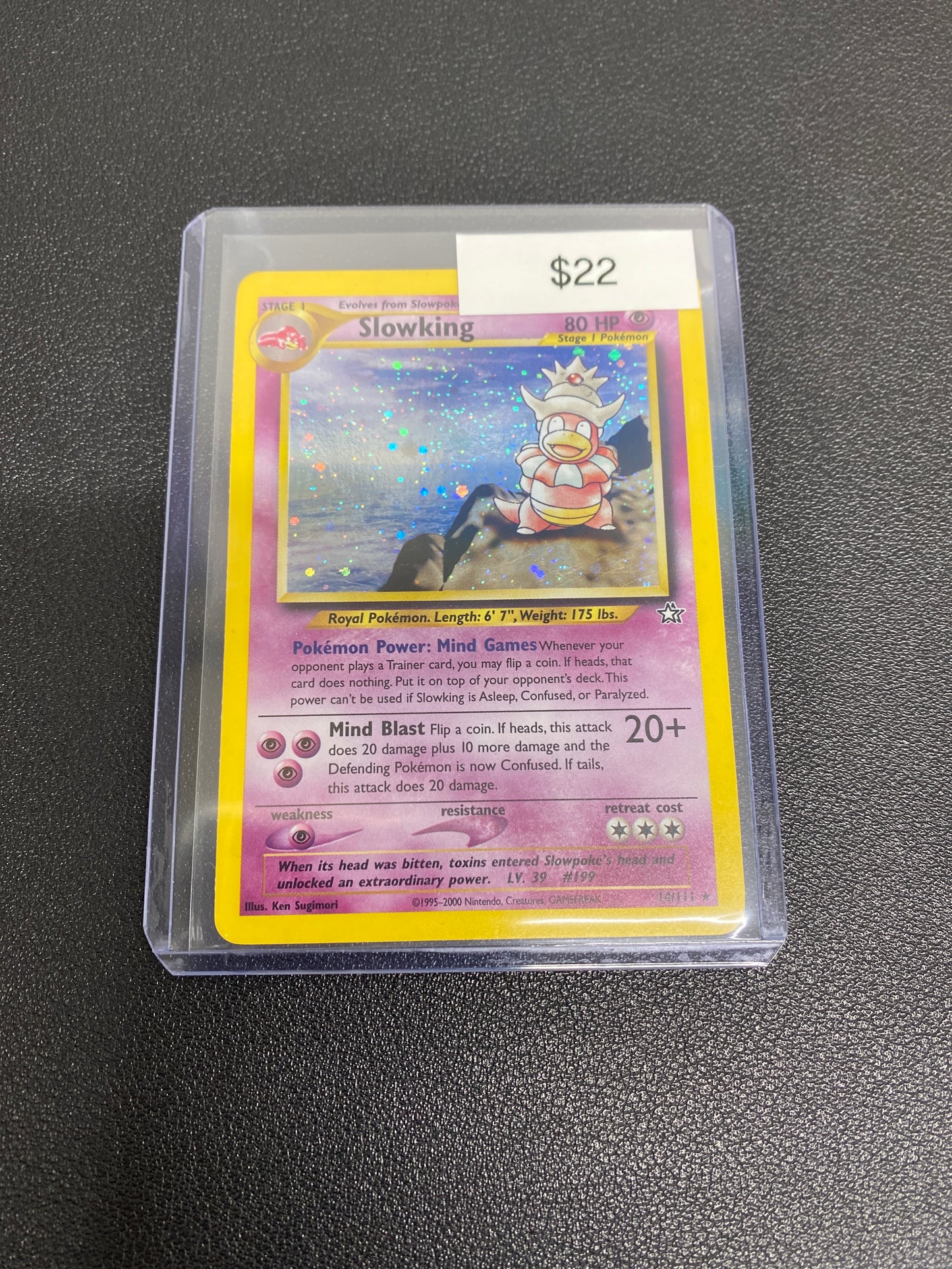 Pokémon Slowking Neo Genesis  Holo 14/111 LP