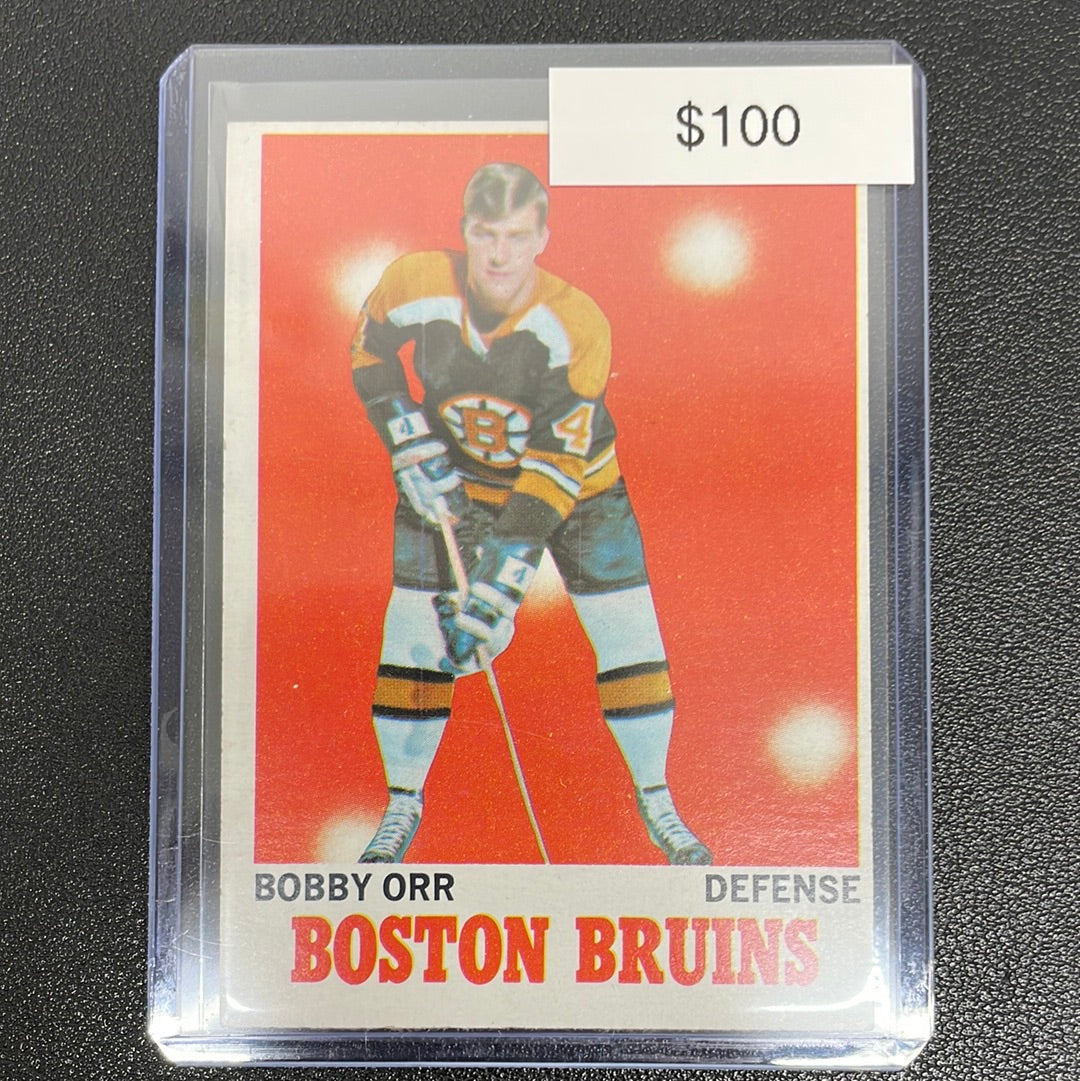 1970-71 Topps Hockey Bobby Orr Boston Bruins