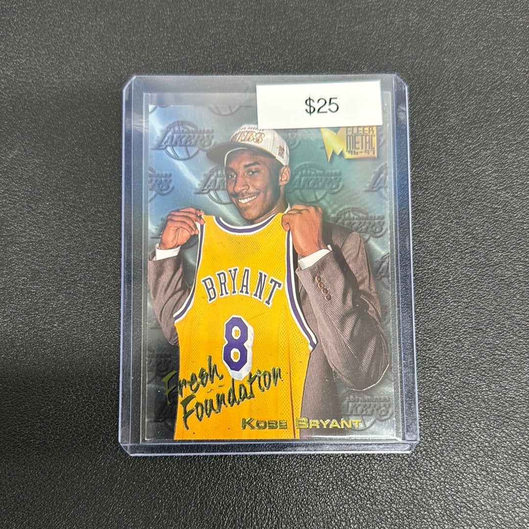 1996 NBA Fleer Metal Kobe Bryant Fresh Foundation