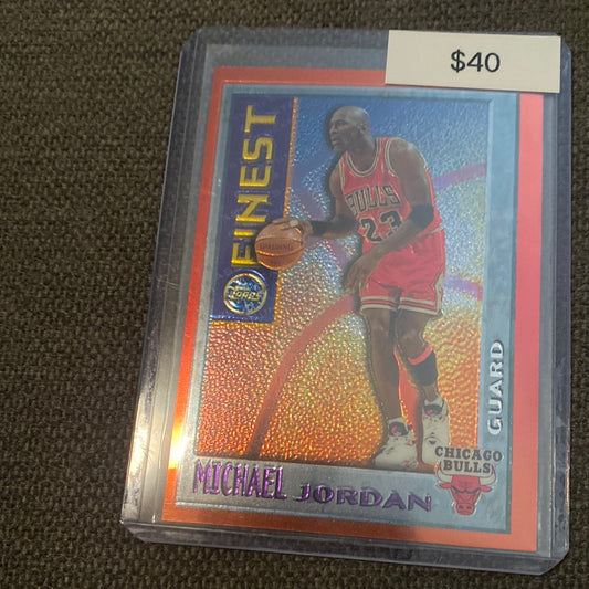 1996 Topps Finest  Michael Jordan M1