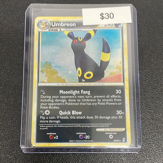 Pokémon Umbreon Call of Legends Holo 22/95