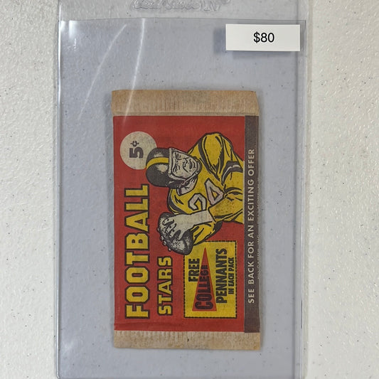 1961 Football Stars 5 cent pack