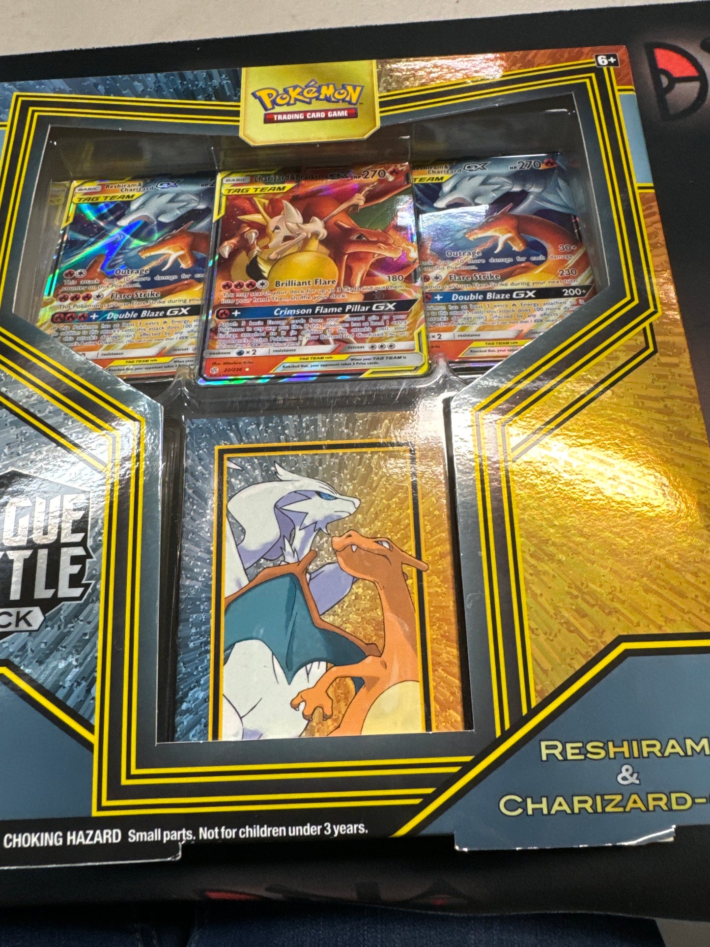 Pokemon Reshiram & Charizard GX League Battle Deck