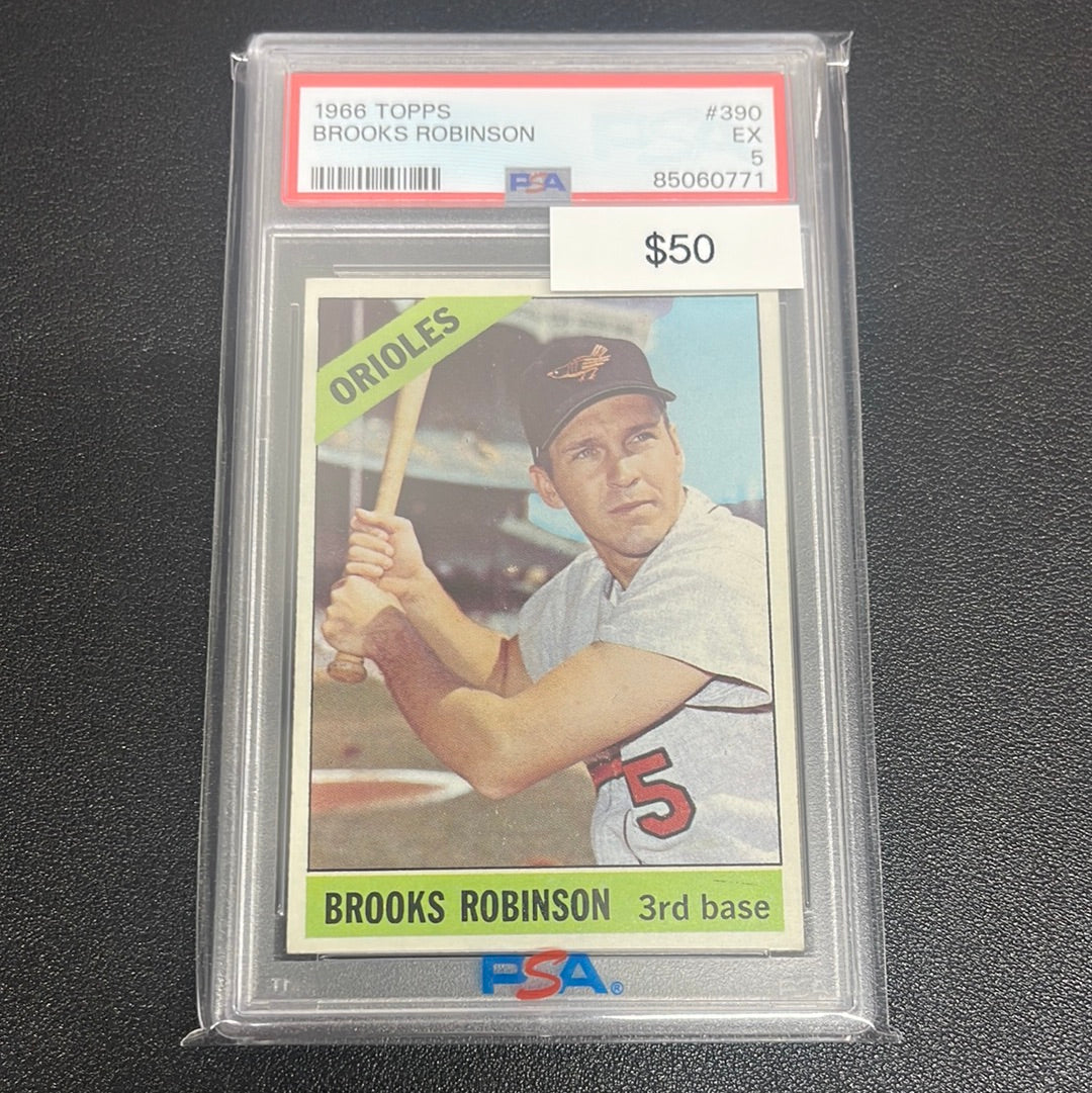 1966 MLB Topps Brooks Robinson PSA 5