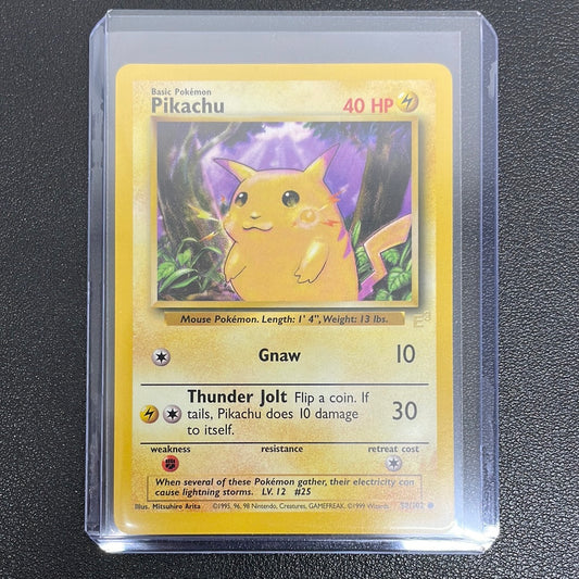 Pokémon Pikachu E3 Stamped 58/102