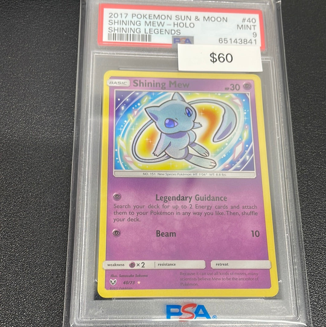 Pokémon Shining Mew 40/73 PSA 9