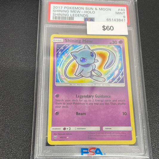 Pokémon Shining Mew 40/73 PSA 9