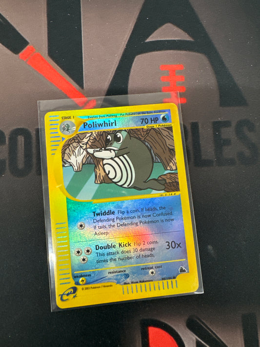 Pokemon Poliwhirl 88/144 reverse holo skyridge