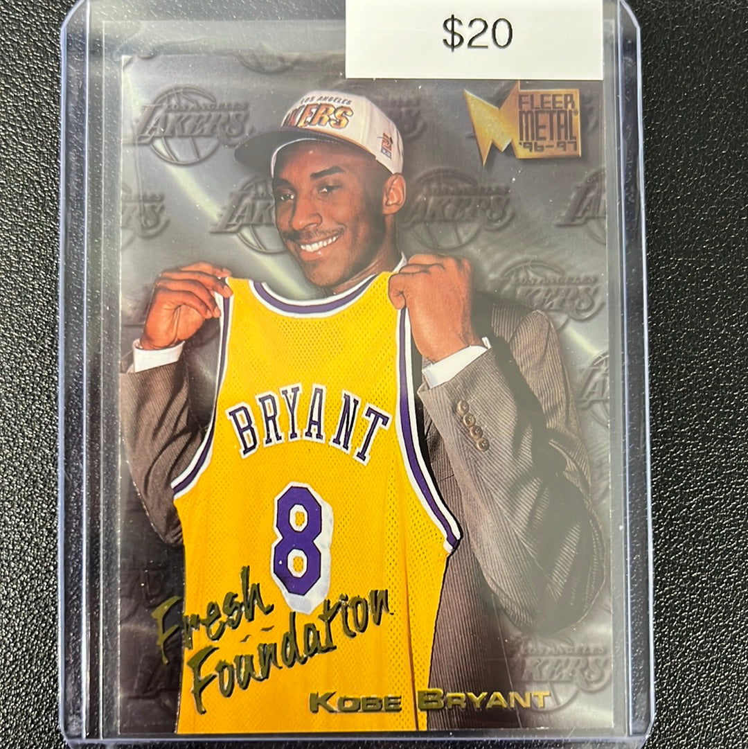 1996-97 Fleer Metal Fresh Foundation Kobe Bryant