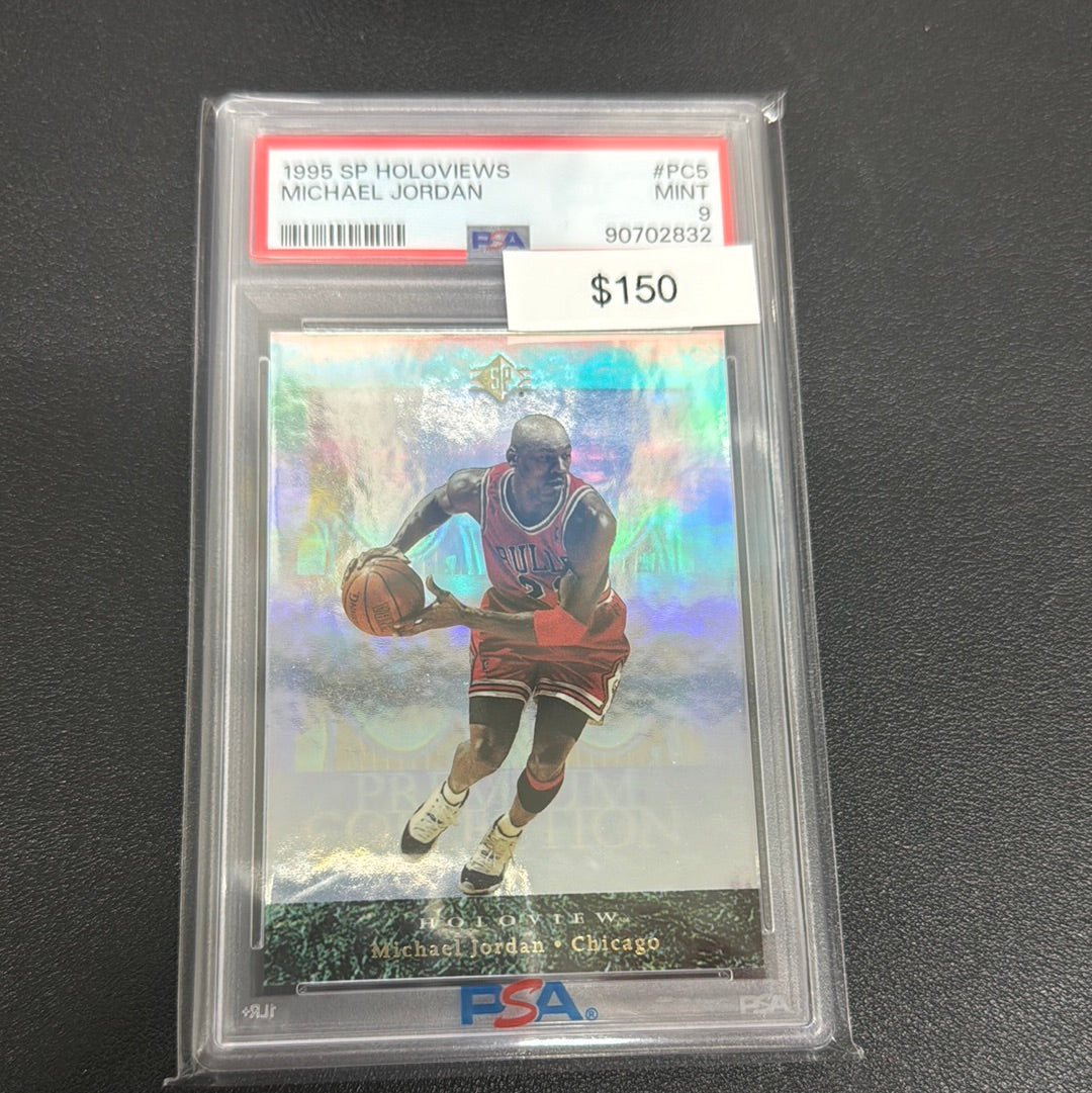 1995 Upper Deck SP Holoviews Michael Jordan PSA 9