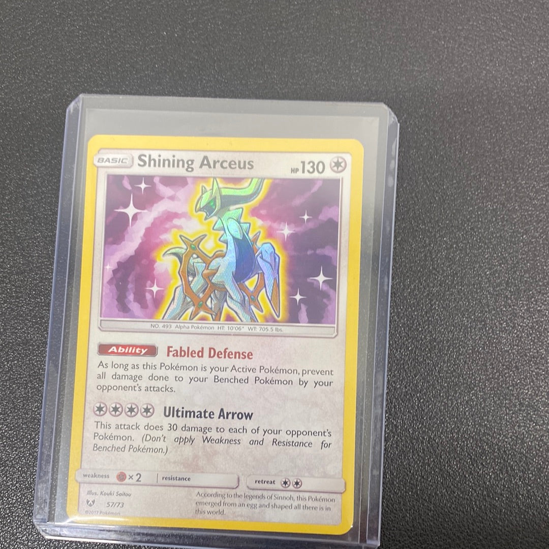 Pokémon Shining Arceus Shining Legends Holo 57/73