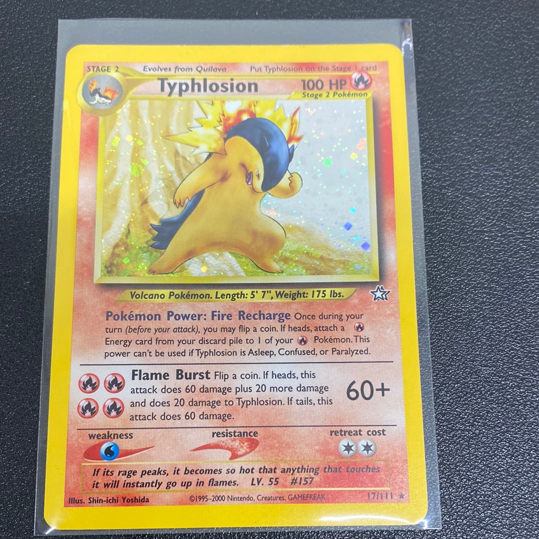 Pokemon Typhlosion 17/111 Holo