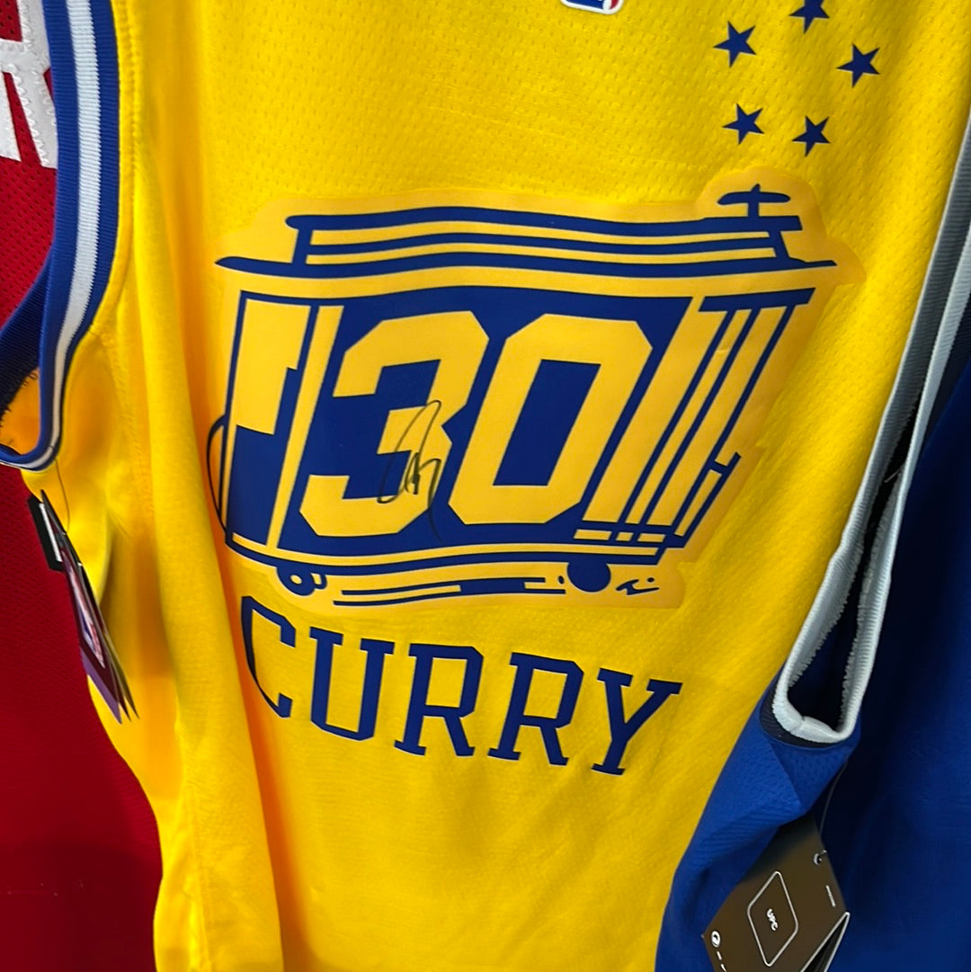 Stephen Curry autographed jersey w/ COA