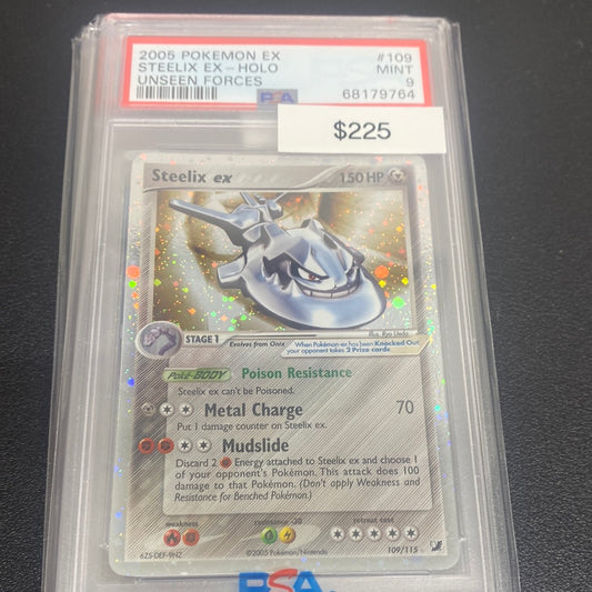 Pokémon Steelix ex 109/115 PSA 9