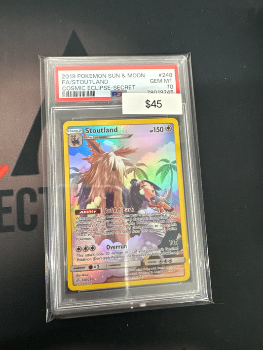 Pokemon Stoutland 248/236 PSA 10