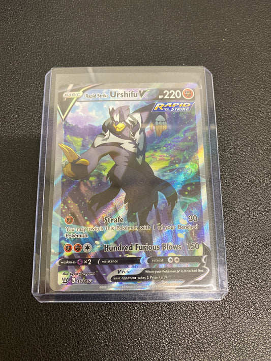 Pokémon Rapid Strike Urshifu V Battle Styles Alt Art 153/163