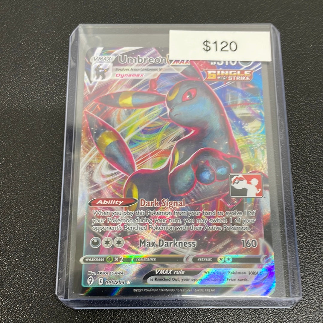 Pokémon Umbreon VMAX Prize Card 95/203