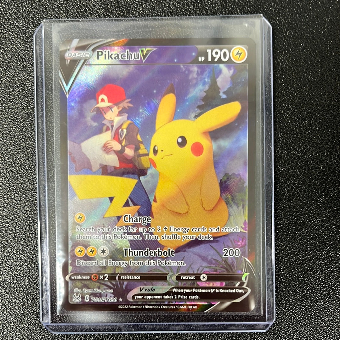 Pokémon Pikachu V Trainer Gallery (Lost Origin) TG16/TG30