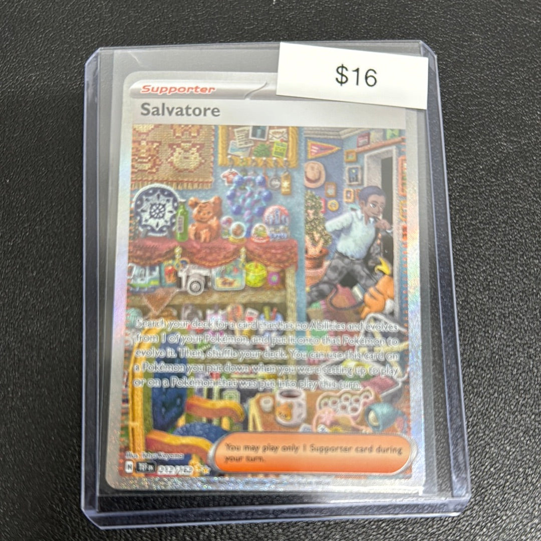 Pokémon Salvatore Temporal Forces Special Illustration Rare 212/162