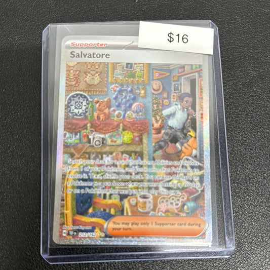 Pokémon Salvatore Temporal Forces Special Illustration Rare 212/162