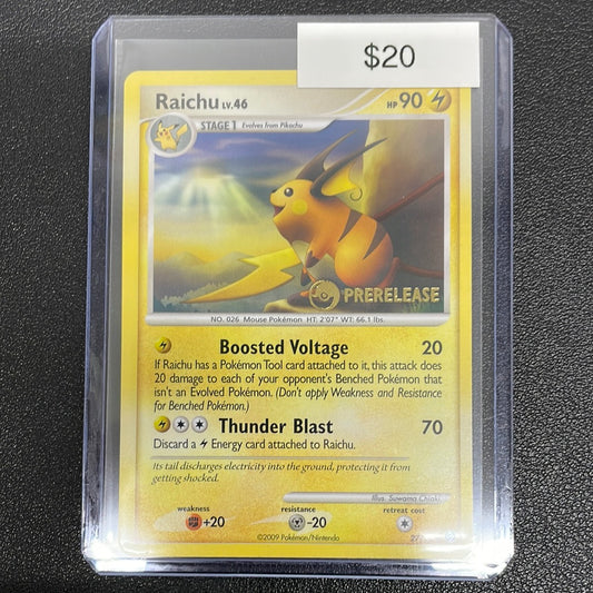 Pokémon Raichu (Nintendo Prerelease Promo) 27/99