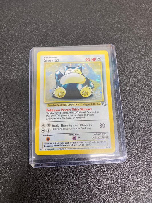 Pokémon Snorlax (Jungle) Holo 11/64 MP