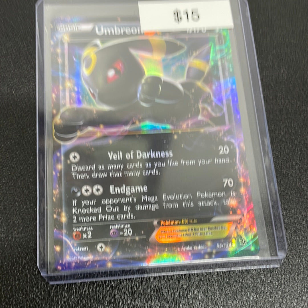 Pokémon Umbreon EX 55/124