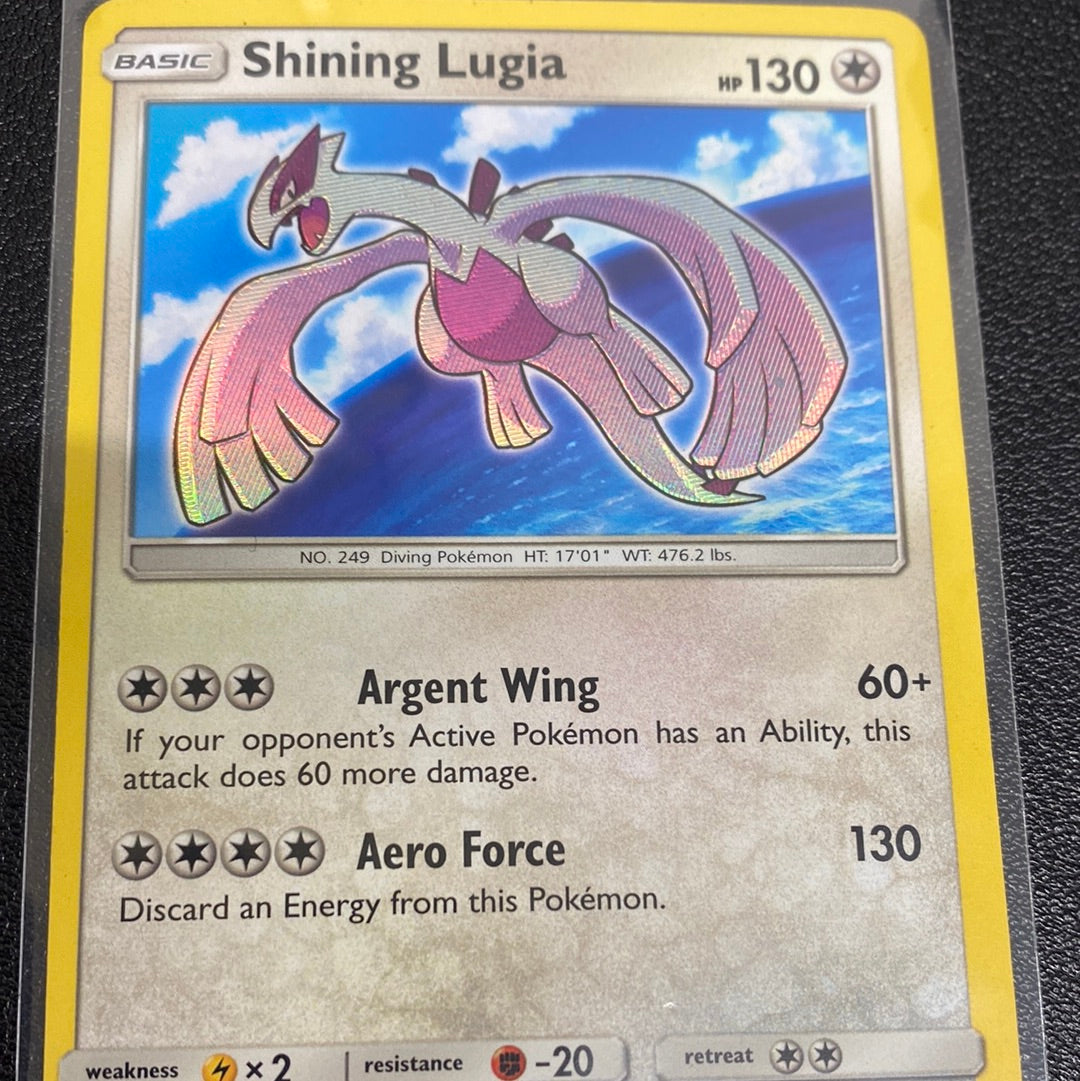 Pokémon Shining Lugia SM82 black star promo