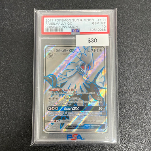 Silvally GX PSA 10